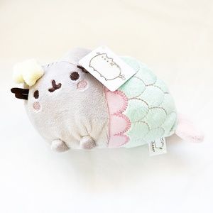 Gund Pusheen The Cat Mermaid Yellow Star Plushie